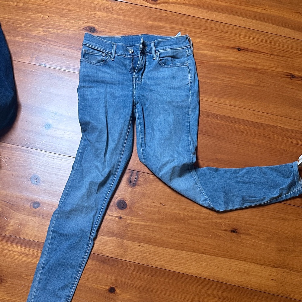 Levi's Women's Skinny Jeans in Light Blue